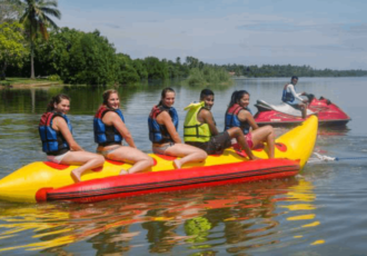 Banana Boat & Tube Rides at Benthota